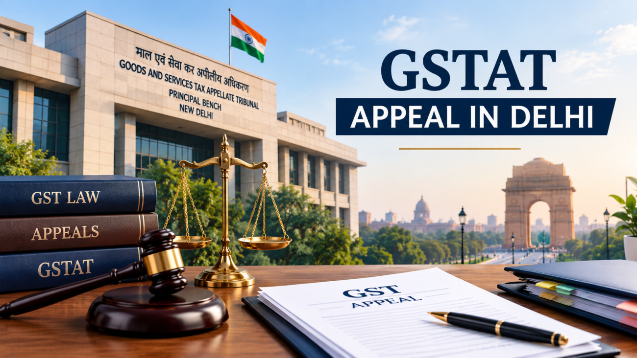 GSTAT Appeal in Delhi