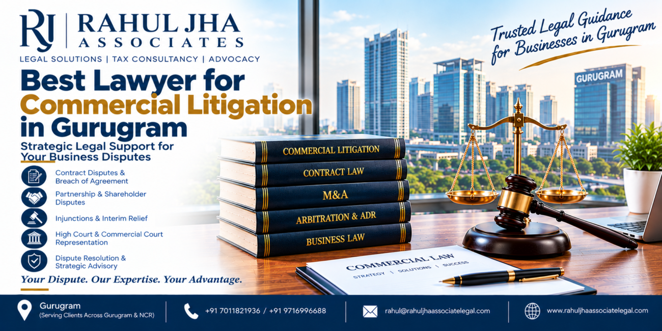 Best Lawyer for Commercial Litigation in Gurugram