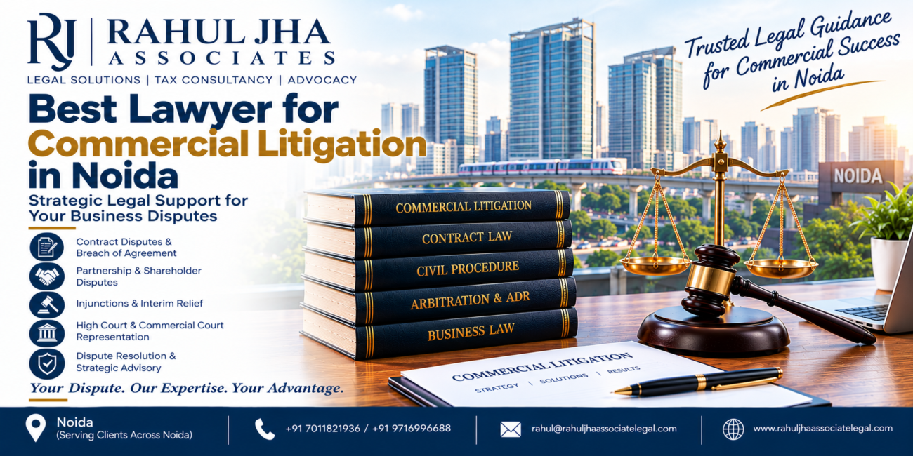 Best Lawyer for Commercial Litigation in Noida