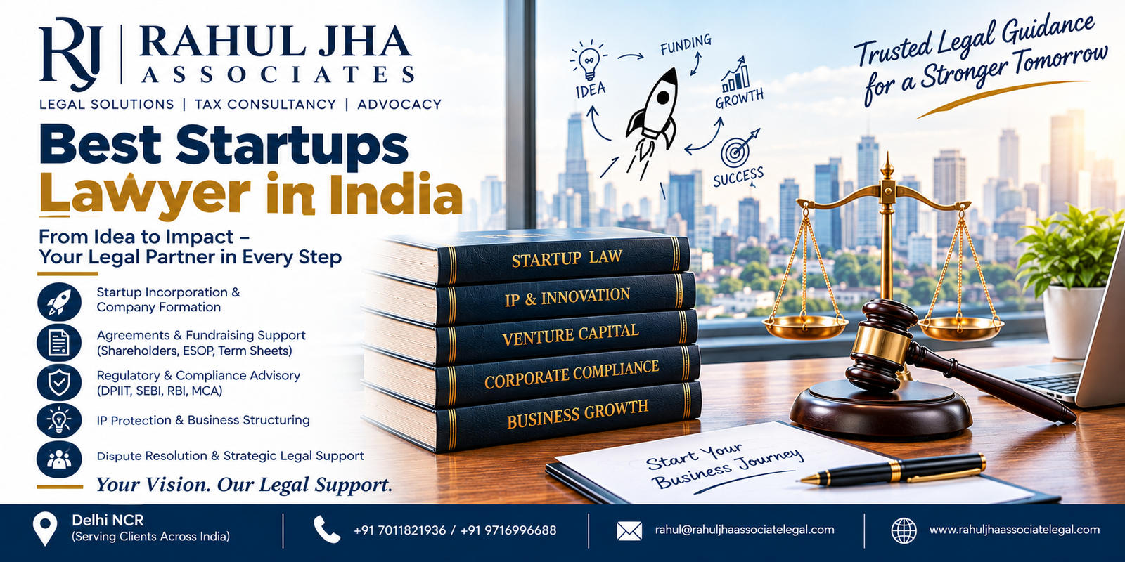 Best Startups Lawyer in India