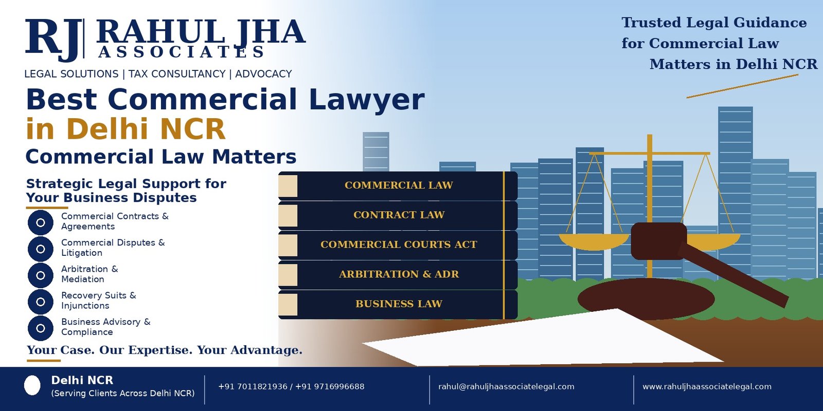 Best Commercial Lawyer in Delhi NCR