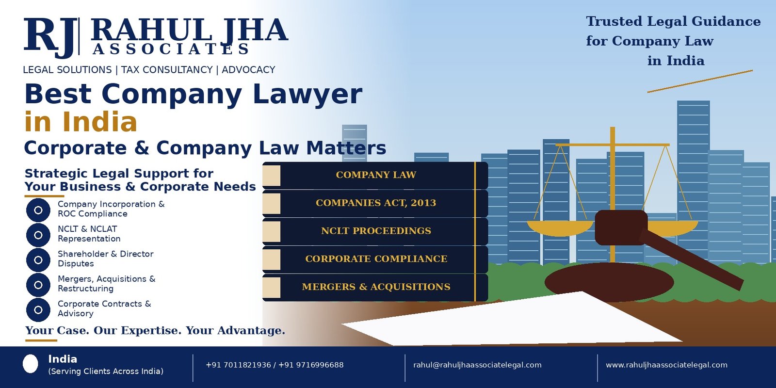 Best Company Lawyer in India