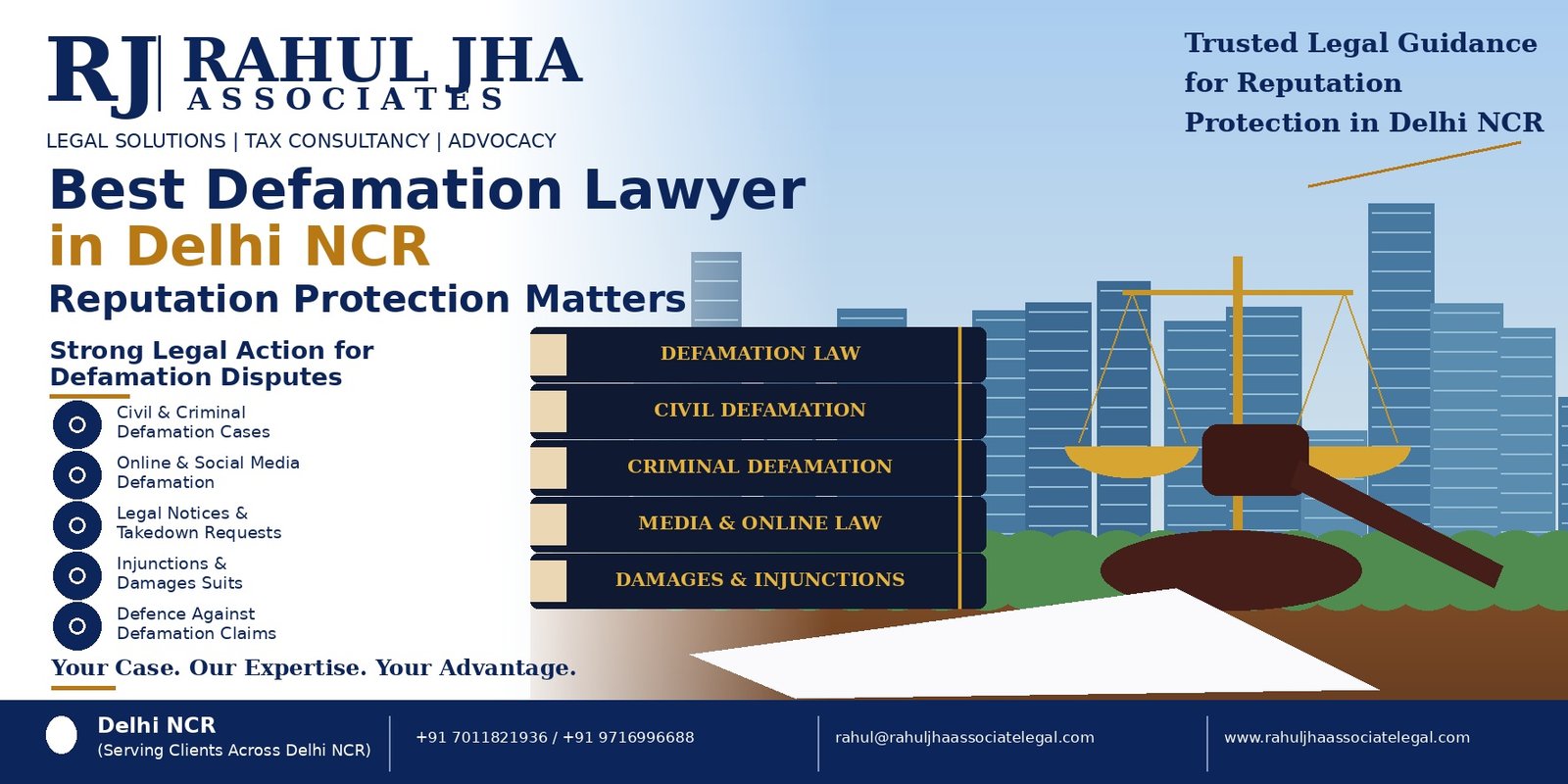 Best Defamation Lawyer in Delhi NCR