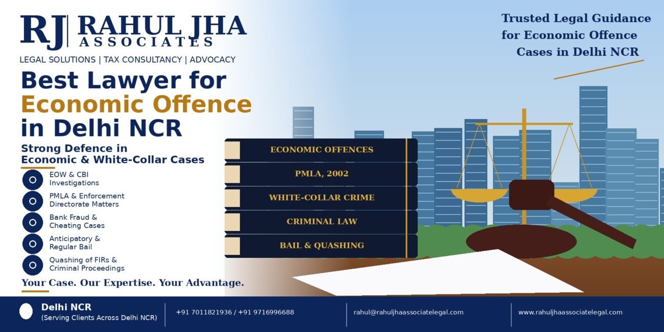 Best Lawyer for economic offence in Delhi NCR