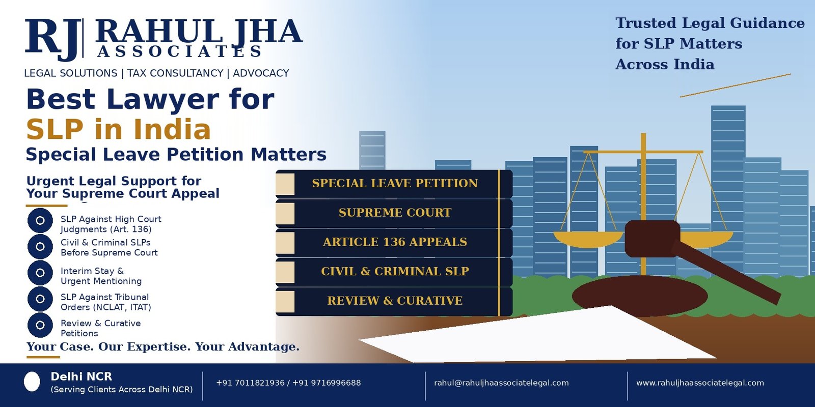 Best Lawyer for SLP in India