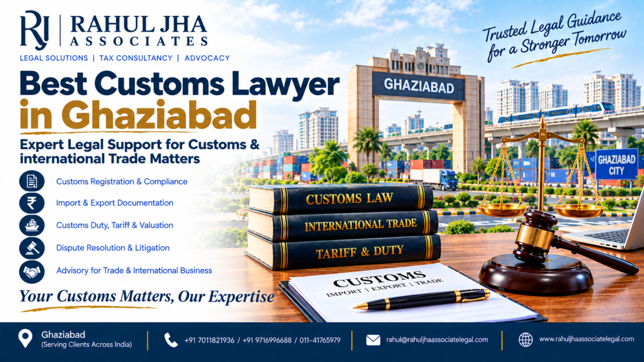 Best Customs Lawyer in Ghaziabad