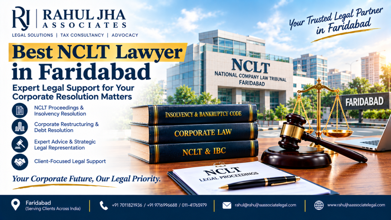 Best NCLT Lawyer in Faridabad